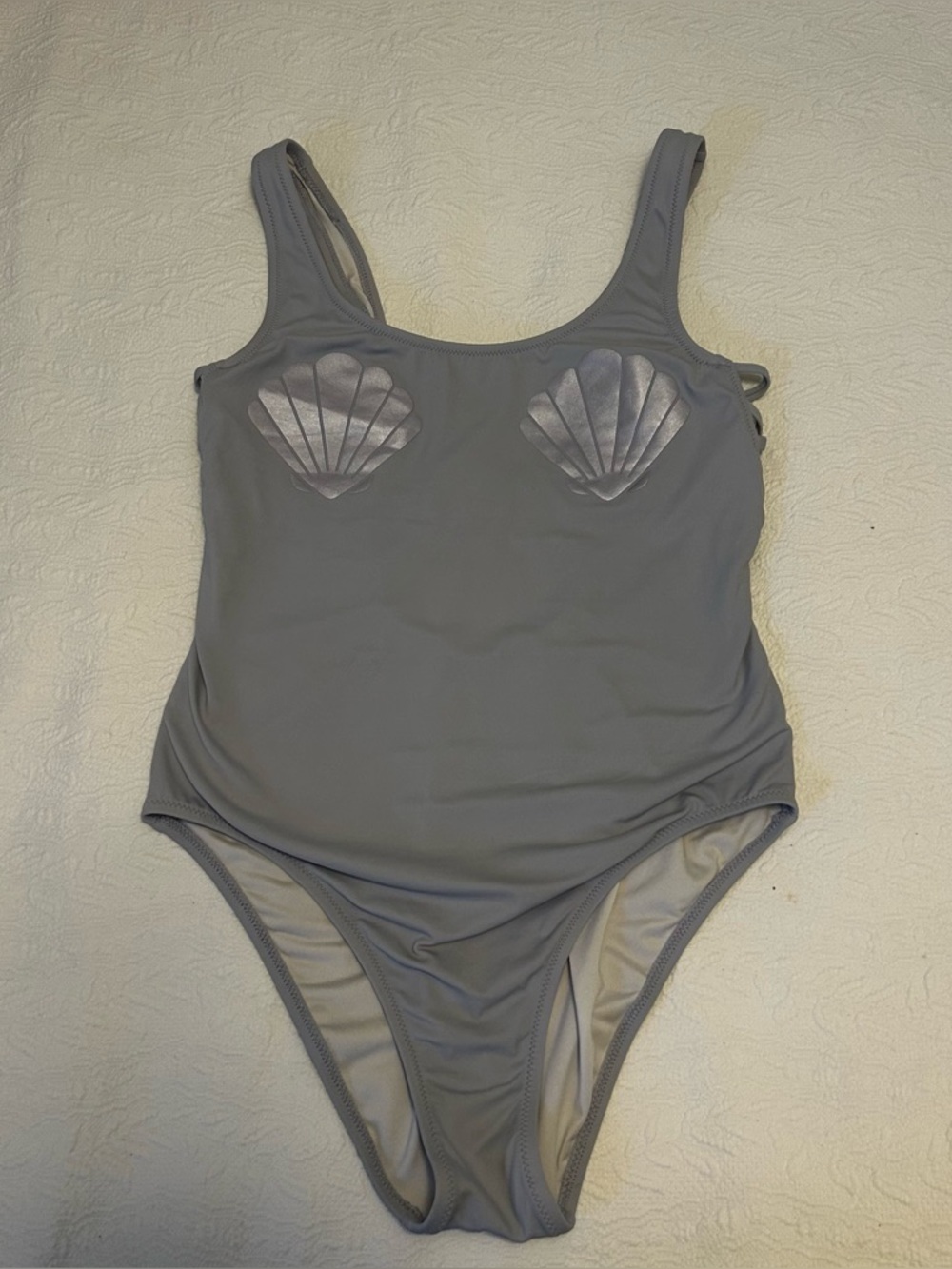 PINK Victoria's Secret Lavender Clamshell One-Piece